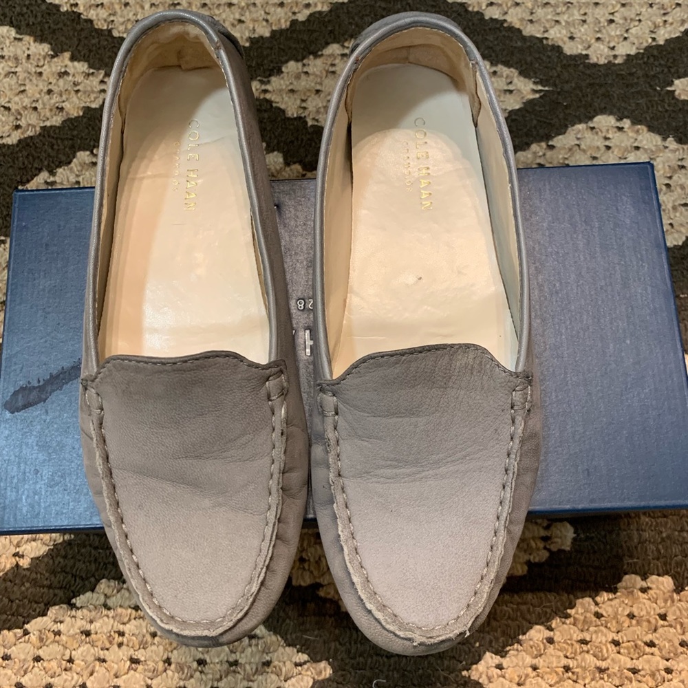 Cole haan suede women loafers